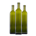 250ml 500ml 750ml Empty Marasca Edible Oil Bottle Green Glass Olive Oil Bottles with Lid, Packaging Olive Oil Bottle.